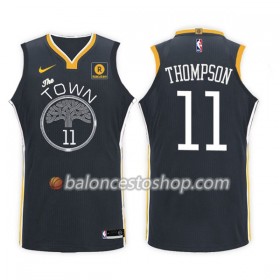 Camiseta Hombre NBA Golden State Warriors Klay Thompson 11 Nike 2017-18 Negro Swingman